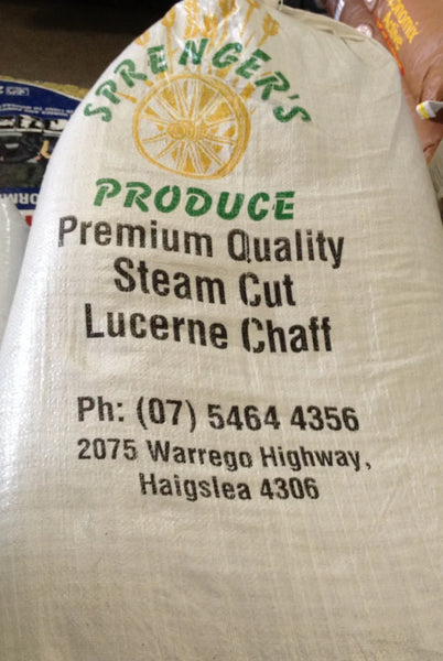 Best Place To Lucerne Chaff Sprengers 25kg In Townsville
