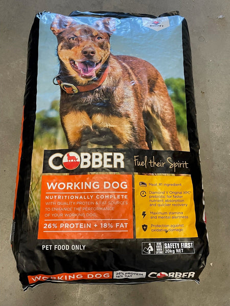 Best Place In Townsville To Buy Cobber Working Dog 20kg