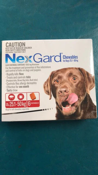 Best Place To Buy NexGard 25-50kg 6Pk in Townsville