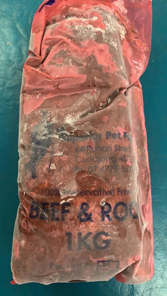Best Place In Townsville To Buy Beef & Roo Mix 1kg
