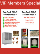 Chook Pen Pack Zinc Budget