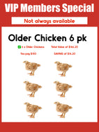 Four Week Old Chickens Only - 6pk