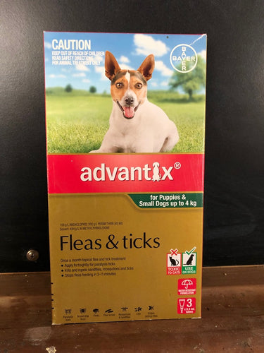 Advantix Med Dog 4-10kg 6pk