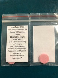 Worming Tabs Ranvet 10kg 1 Tab