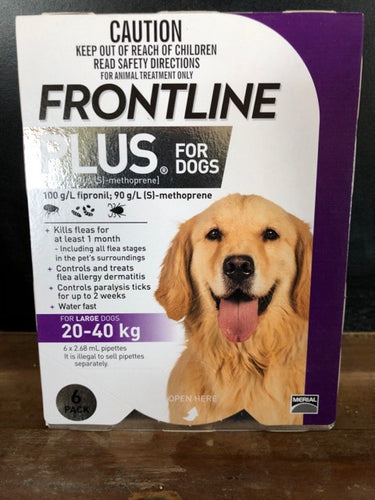 Frontline L Dog 20-40kg 6pk