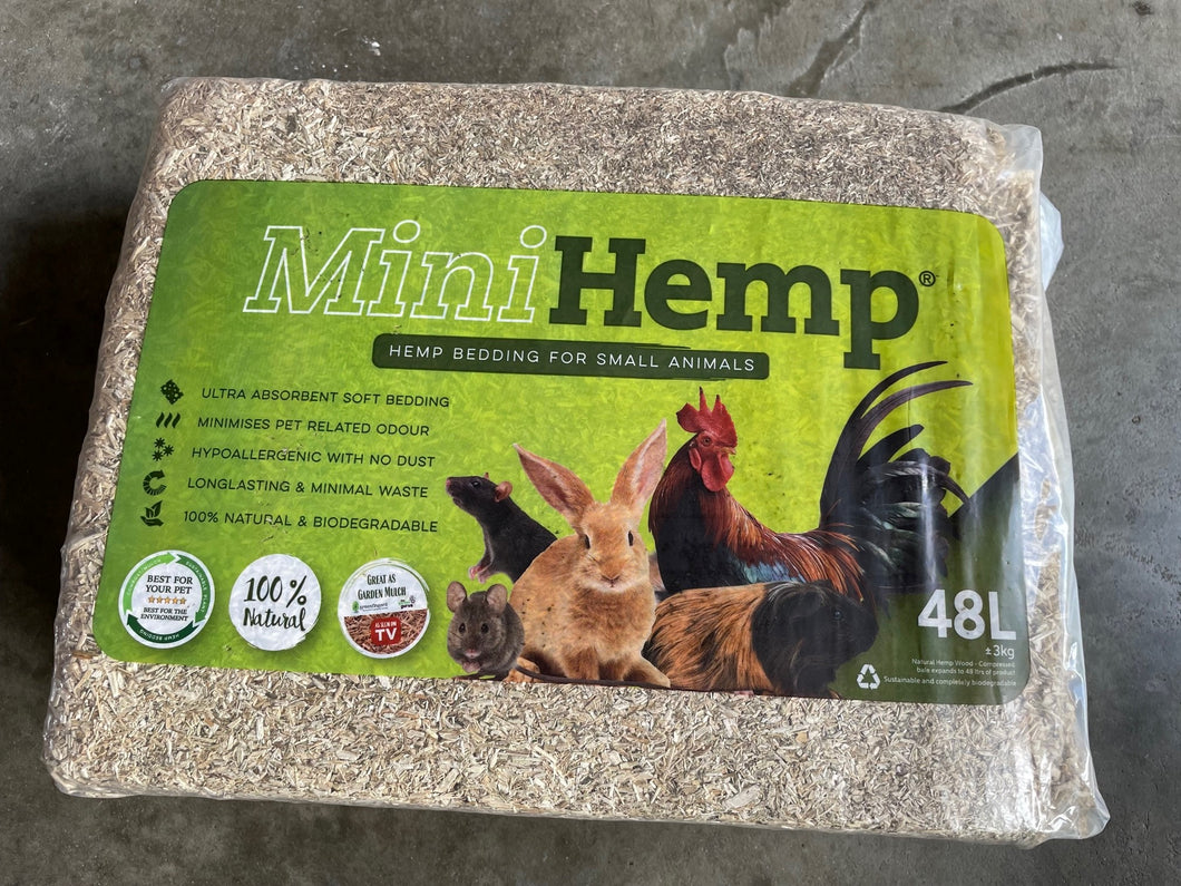 Small Animal Bedding Hemp Rabbit Bedding Mini Hemp Animal Bedding