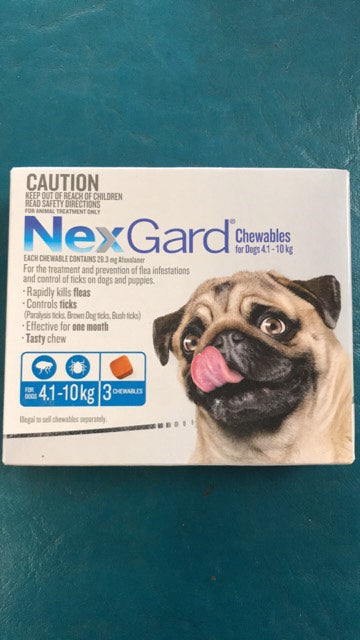 NexGard 4-10kg 6Pk