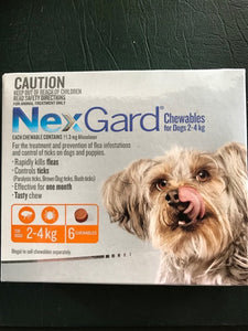 NexGard 2-4kg 6Pk