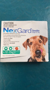 NexGard 10-25kg 6Pk