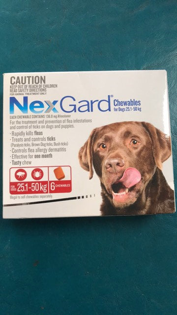 NexGard 25-50kg 6Pk