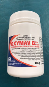 Oxymav B Bird Antibiotic 100g