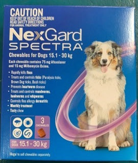 Nexgard Spectra 15-30kg 3pk