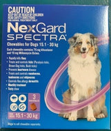 Nexgard Spectra 15-30kg 3pk