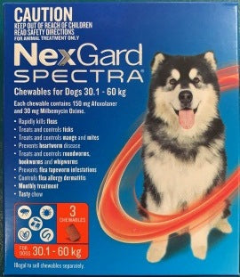 Nexgard Spectra 30-60kg 3pk