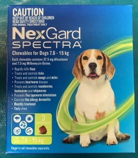Nexgard Spectra 7.6-15kg 3