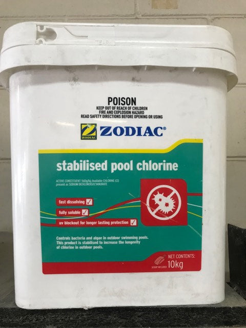 Stabilised Pool Chlorine 10kg
